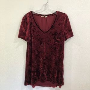 Spring + Mercer Velour Legging Tee